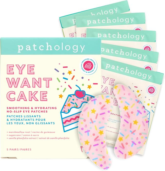 Patchology Eye Want Cake Under Eye Patches | Birthday Gift for Women | 5pk | Amazon (US)