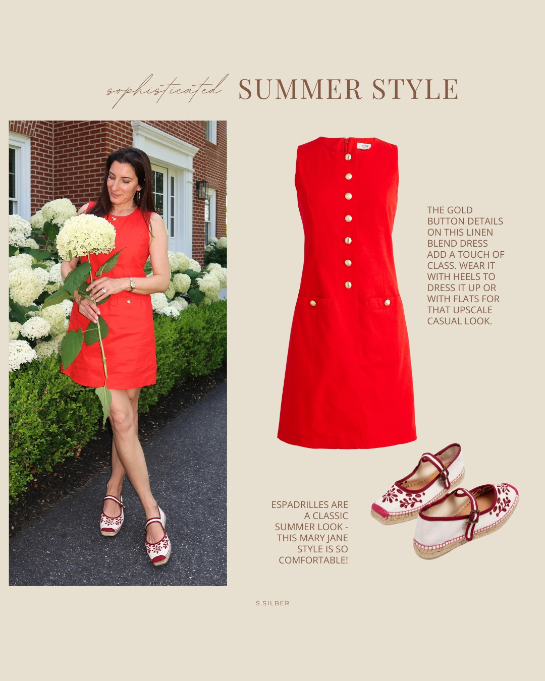 Classy summer outfit idea - mini dress with button details paired with Mary Jane espadrilles! 

J.Crew Factory, Tuckernuck, Anthropologie, summer dress, upscale casual, vacation, linen, high low, Penelope Chilvers, Nordstrom, Stefana Silber 

 #LTKSeasonal #LTKOver40 #LTKFindsUnder100