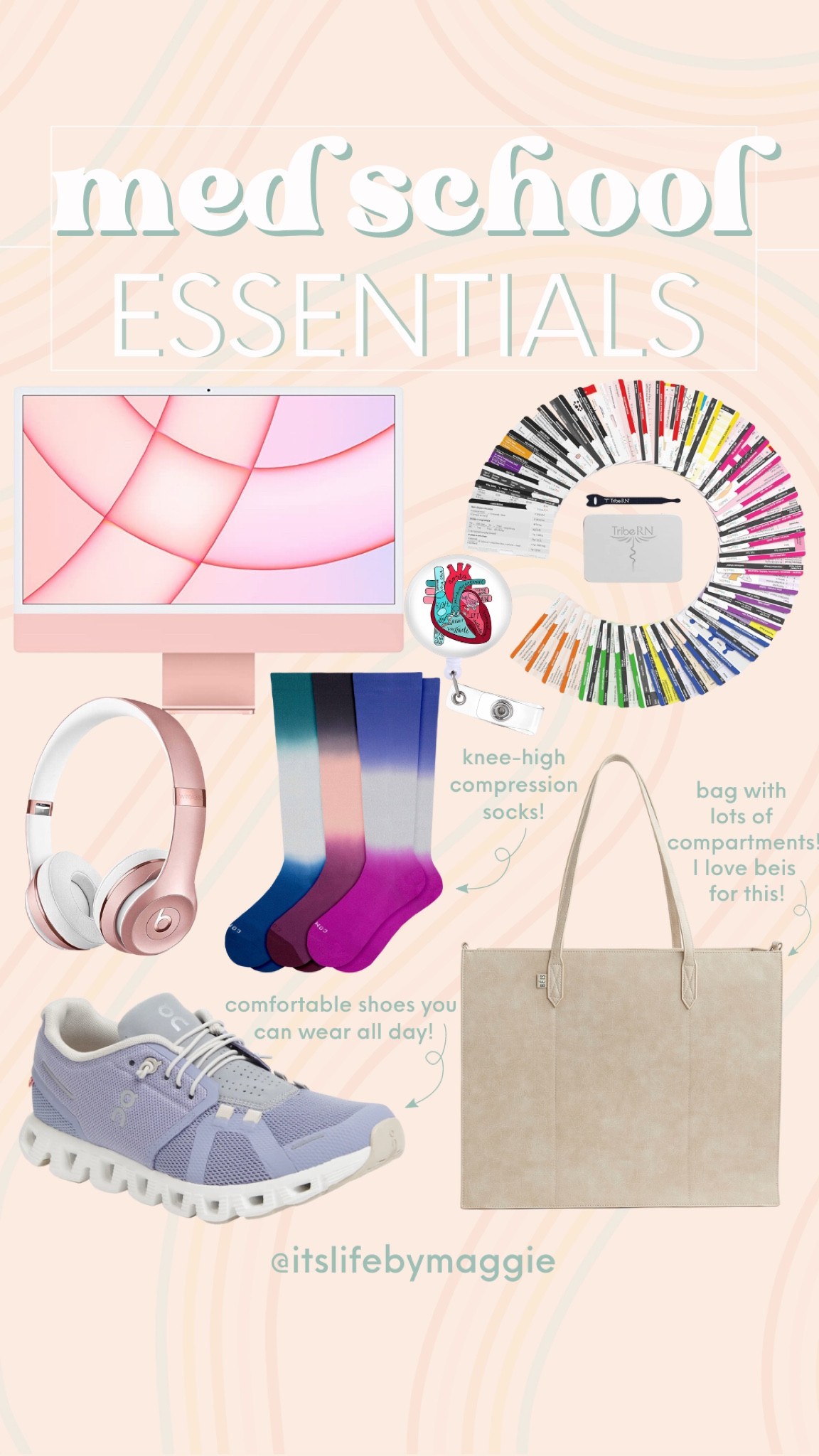 Medical school essentials!

#nursegifts #graduationgifts #giftsforgrads #medstudent #bies #worktote #oncloud #sneakers #beats #nursesneakers medstudentmusthaves

#LTKfit #LTKshoecrush #LTKFind