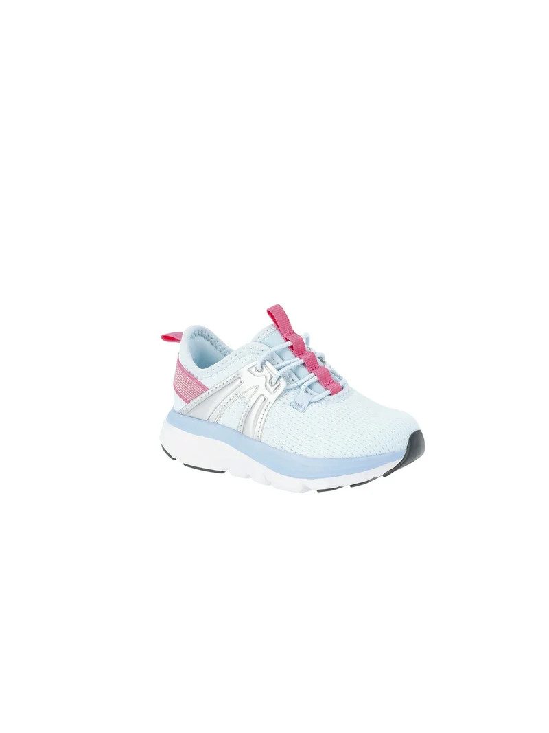 Athletic Works Girls Cage Knit Slip On Sneakers | Walmart (US)