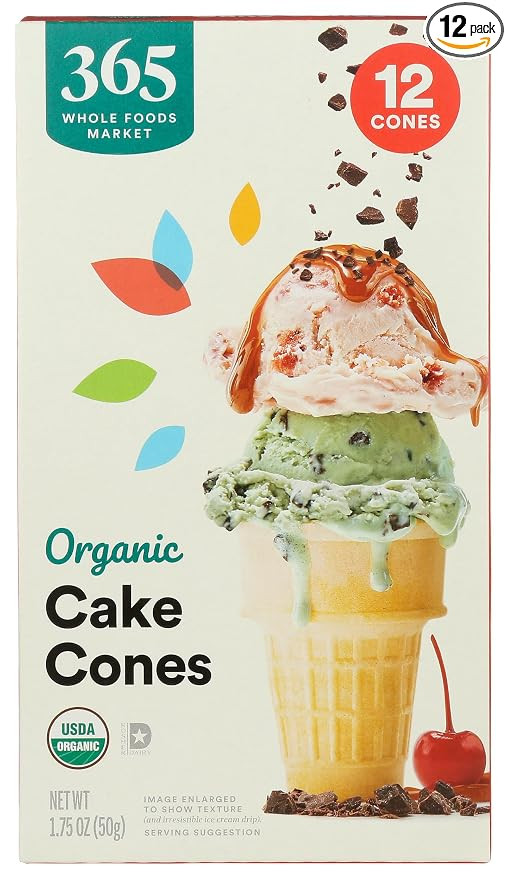 365 By Whole Foods Market, Organic Cake Cup Cone, 1.75 Ounce | Amazon (US)