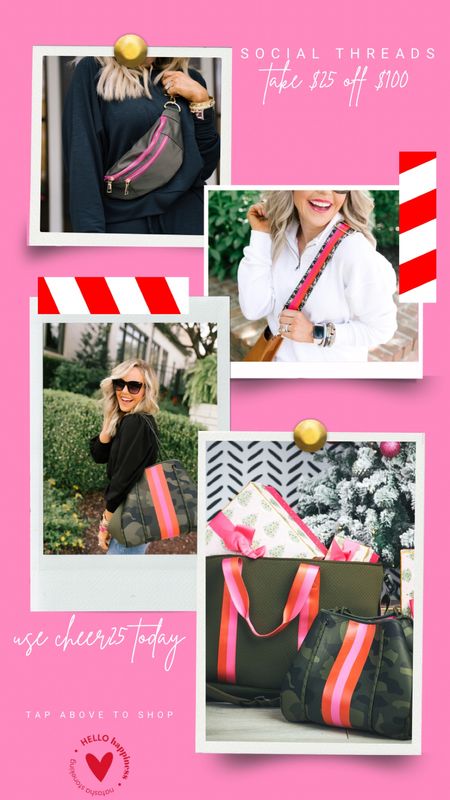 take $25 off your $100 order at Social Threads today only!! and yes this includes all my bags and straps too


#LTKGiftGuide #LTKsalealert #LTKHoliday