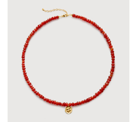 Lucky Gemstone Beaded Necklace | Monica Vinader (Global)