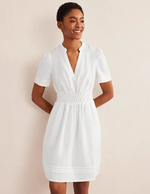 Pintuck Detail Mini Dress | Boden (US)