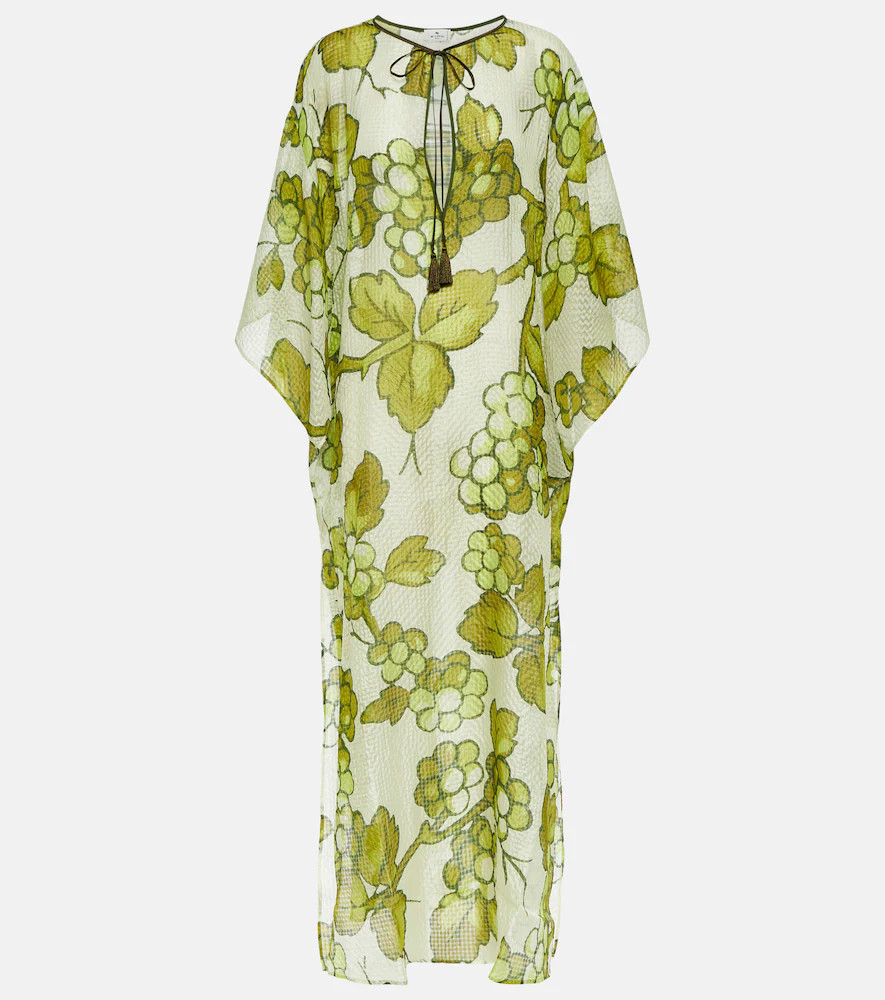Etro Printed silk kaftan | Mytheresa (UK)