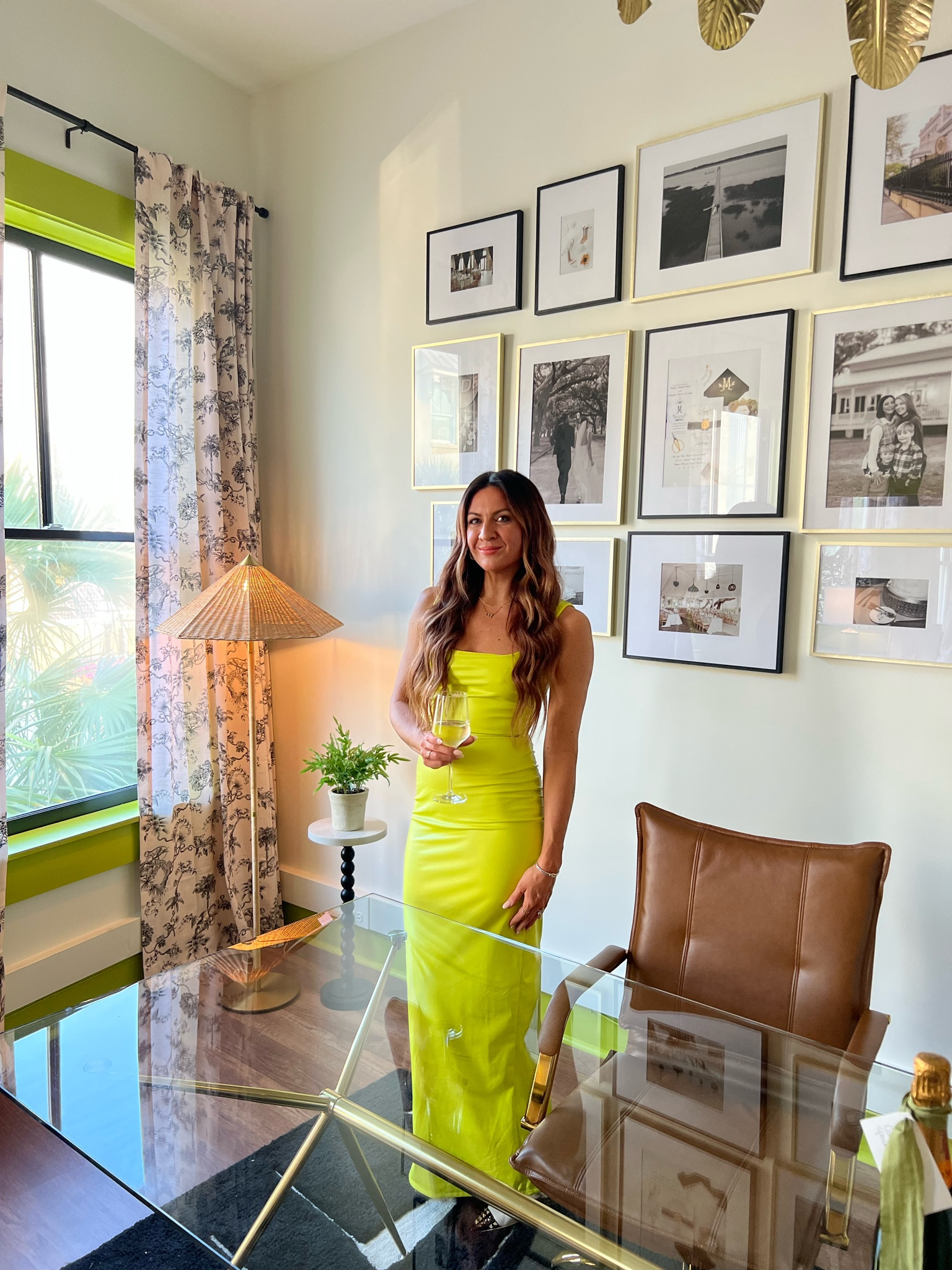 Chartreuse faux leather dress! Obsessed  

#LTKstyletip #LTKFind