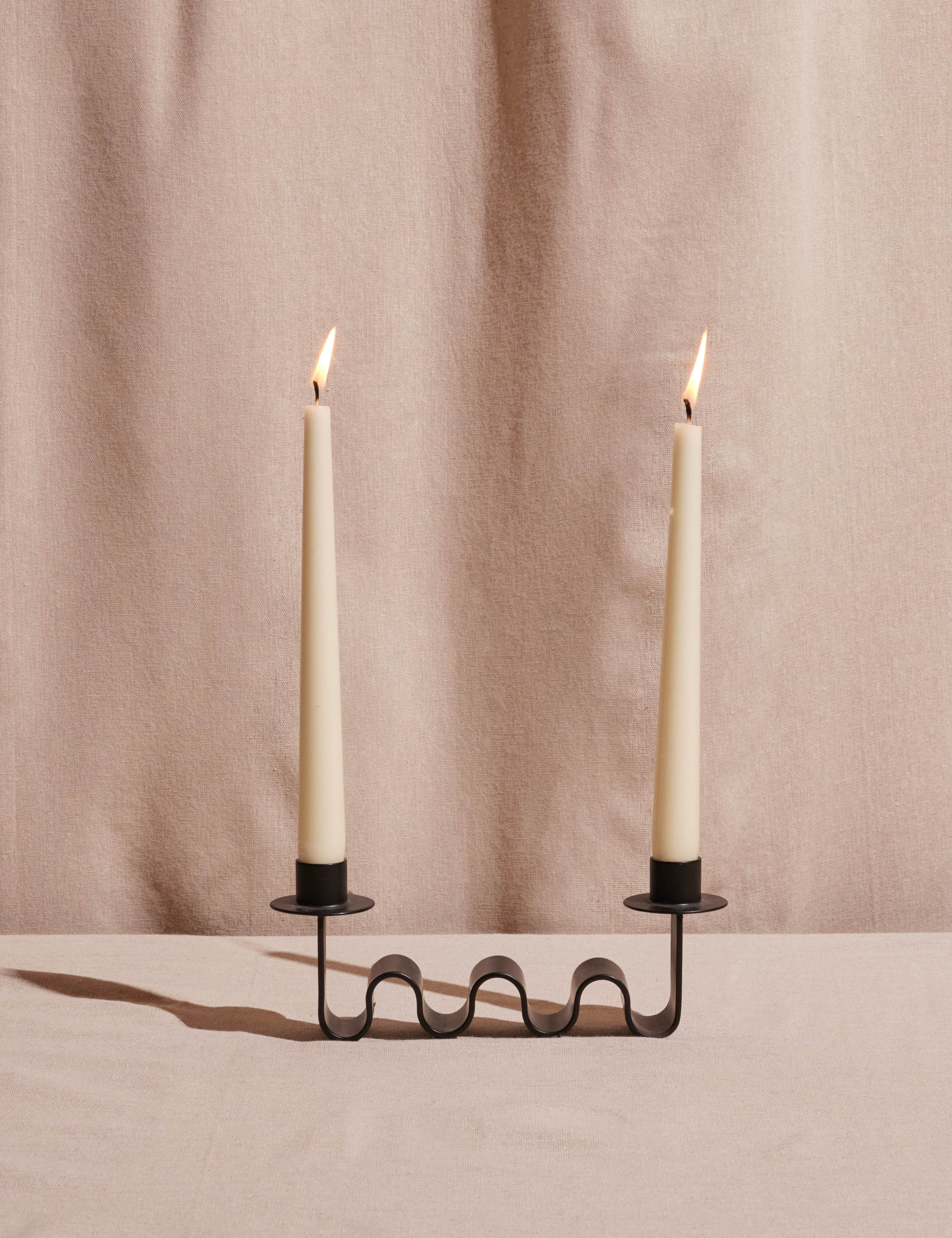 Helen Candle Holder by Meso, Bronze | Lulu and Georgia 