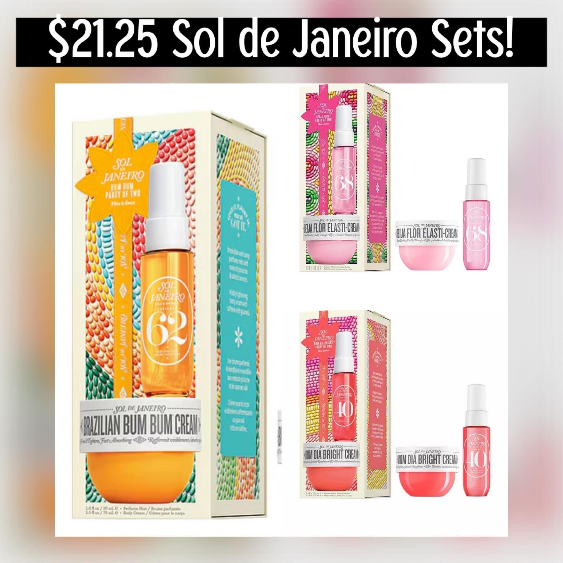 Good Morning! Amazon has the exclusive Party of 2 Sol de Janeiro Sets on sale for only $21.25! They’re perfect for gifting to anyone, at a price point that makes it easy to even keep an extra set on hand for when you need it! (Make sure to click the “Redeem” button or enter code ANGODI24LX3N at checkout.)

#LTKBeauty #LTKMothersDay #LTKSaleAlert