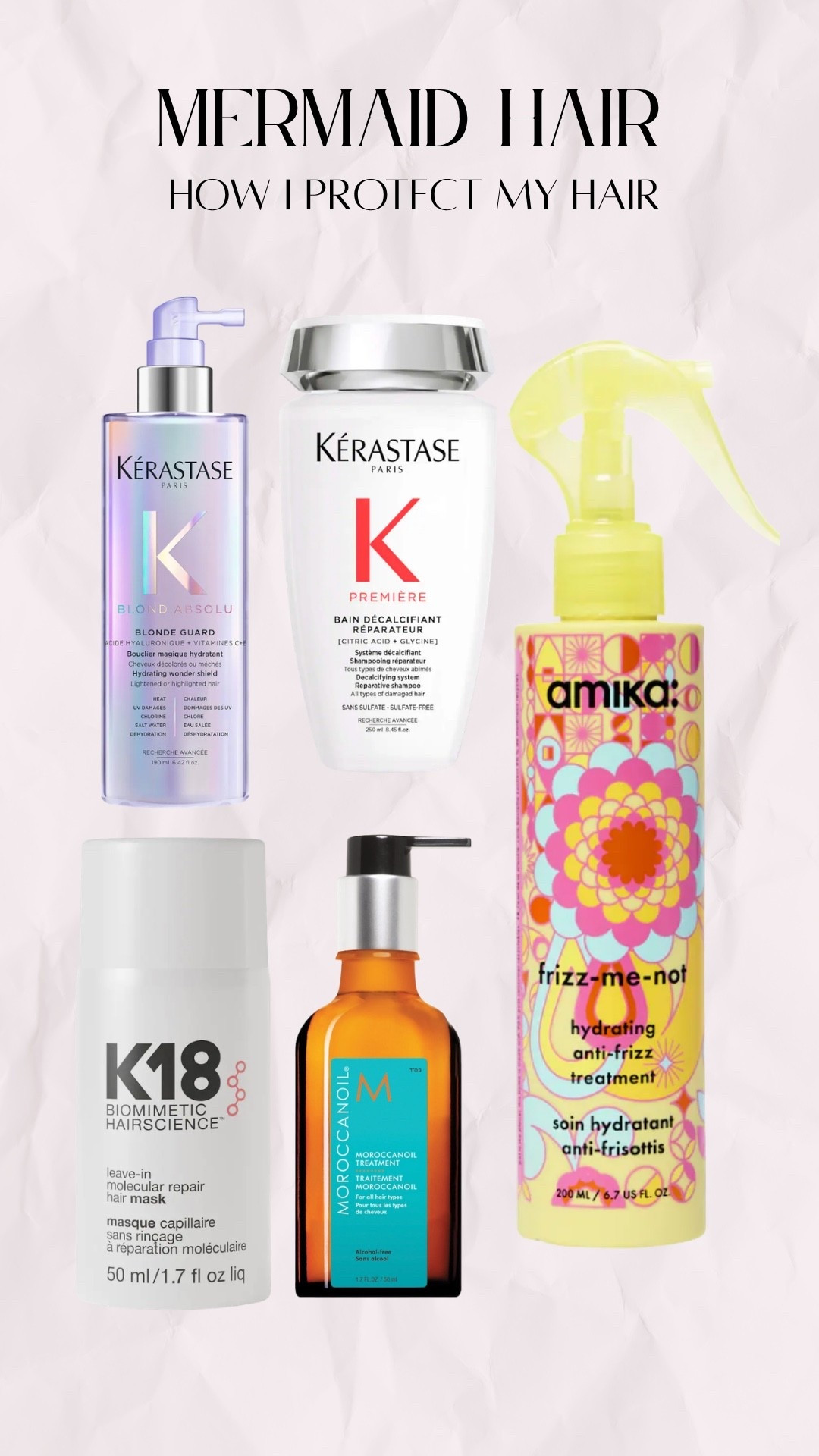 Mermaid hair routine 🧜‍♀️

Hair care, hair routine, hair products, healthy hair

#LTKBeauty #LTKgrwm