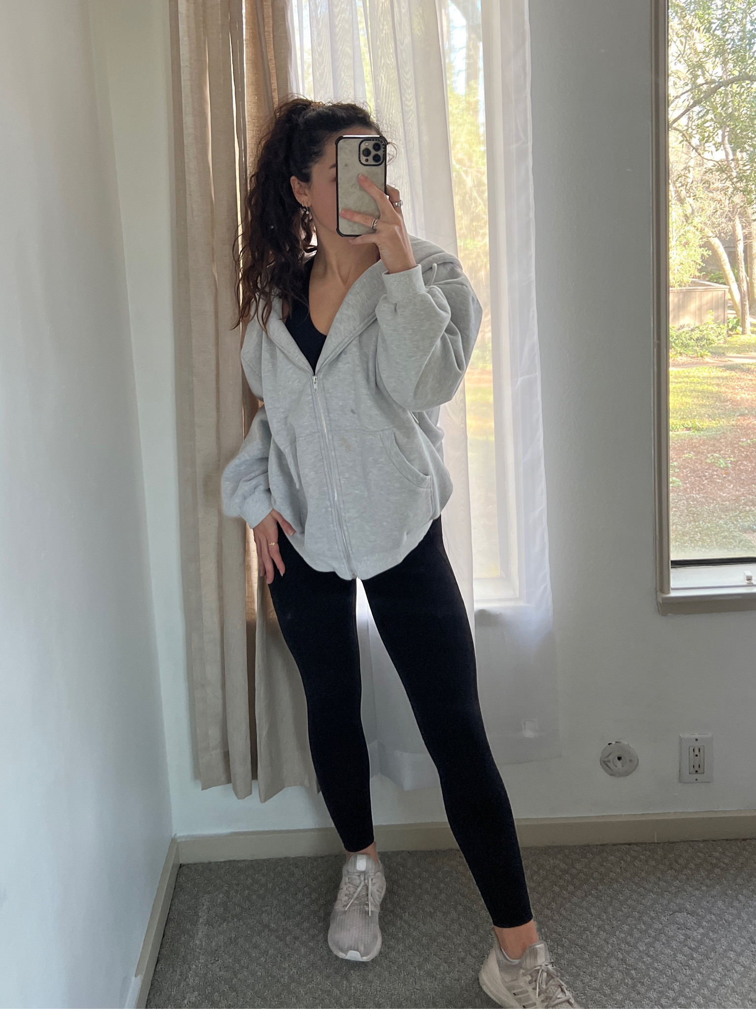 workout ootd 🩷 this zip up jacket is old from Princess Polly but it’s the BEST quality - oversized & comfy & warm! Prefer it over my similar style aritzia jacket tbh & it’s a much better price. These are the Halara so cinched leggings and they are a new top fav for me - I was sent them in PR but they’re only $30 and remind me of the old lululemon align feel while being compressive (but not suffocating). Unreal. Wearing a size small in the leggings and 6 in the jacket!

#LTKMostLoved #LTKfindsunder100 #LTKfitness