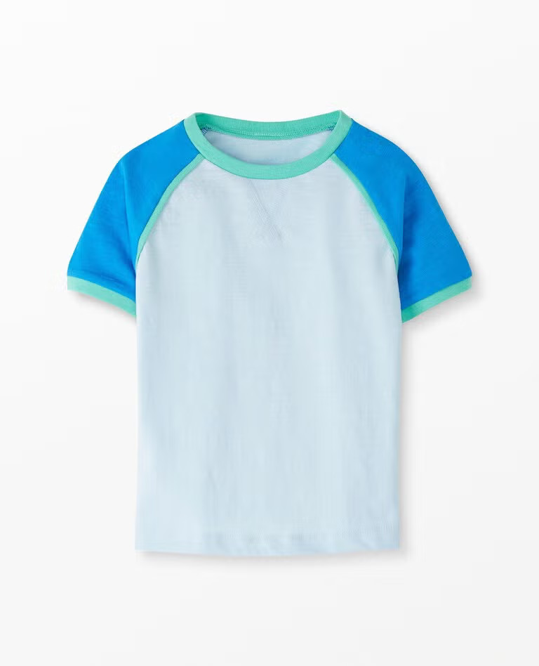 Baseball Tee In Slub Jersey | Hanna Andersson