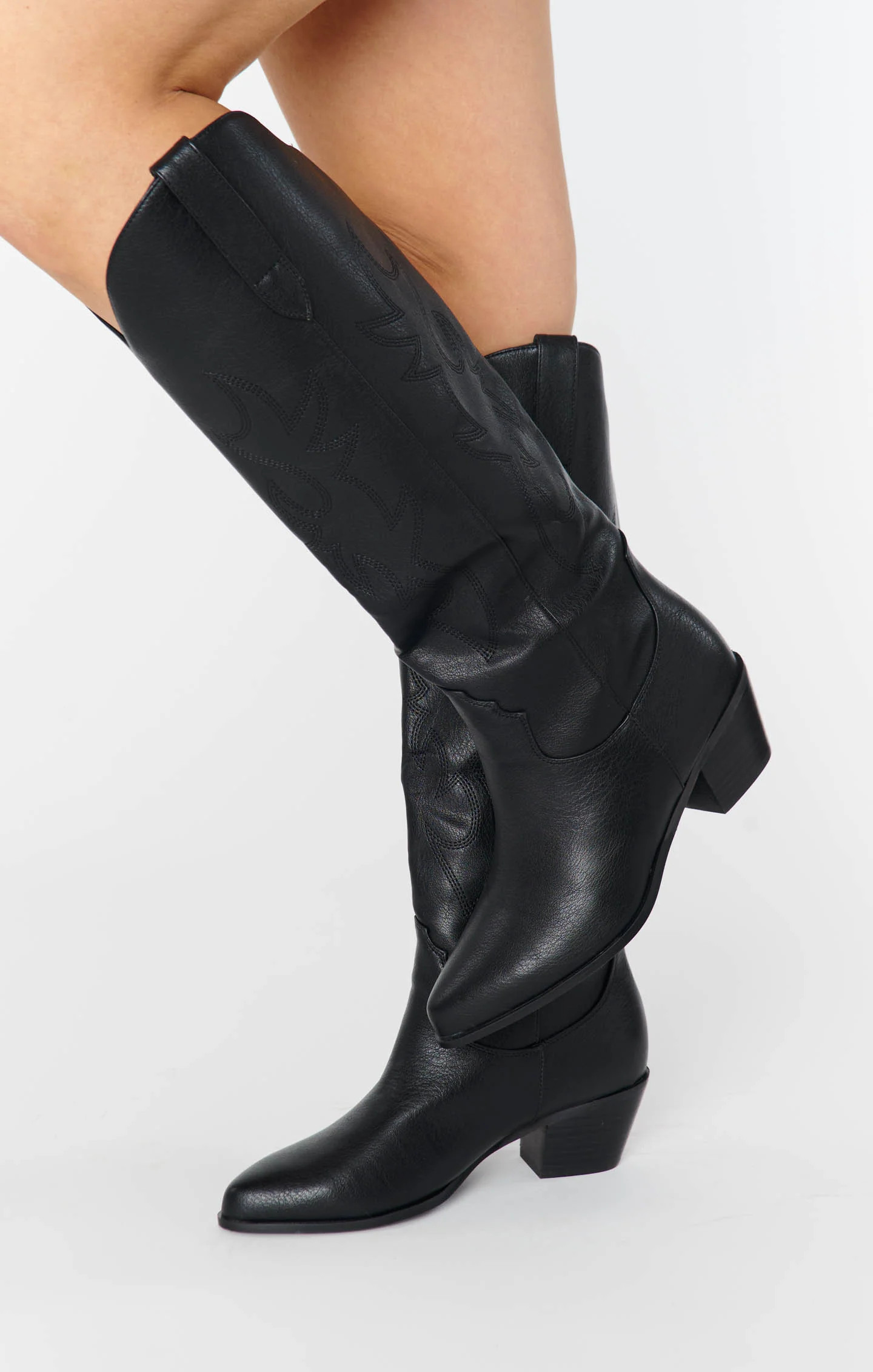 Billini Urson Wide Calf Boot ~ Black | Show Me Your Mumu