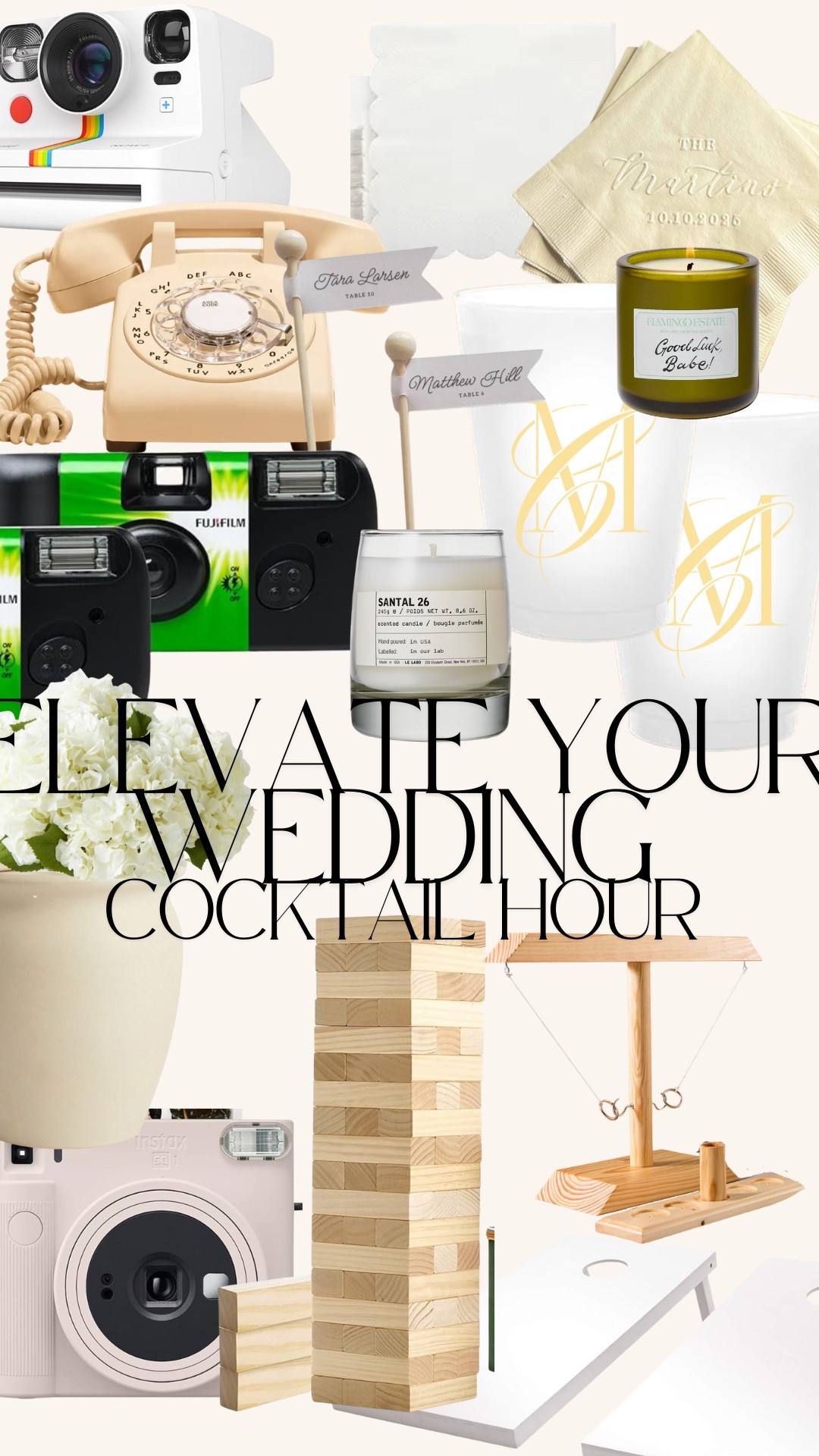 Have the best cocktail hour they’ve ever been to !!   

#LTKFindsUnder50 #LTKWedding