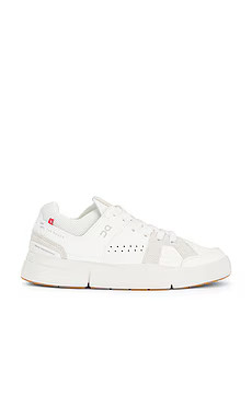 On The Roger Clubhouse Sneaker in White & Sand from Revolve.com | Revolve Clothing (Global)