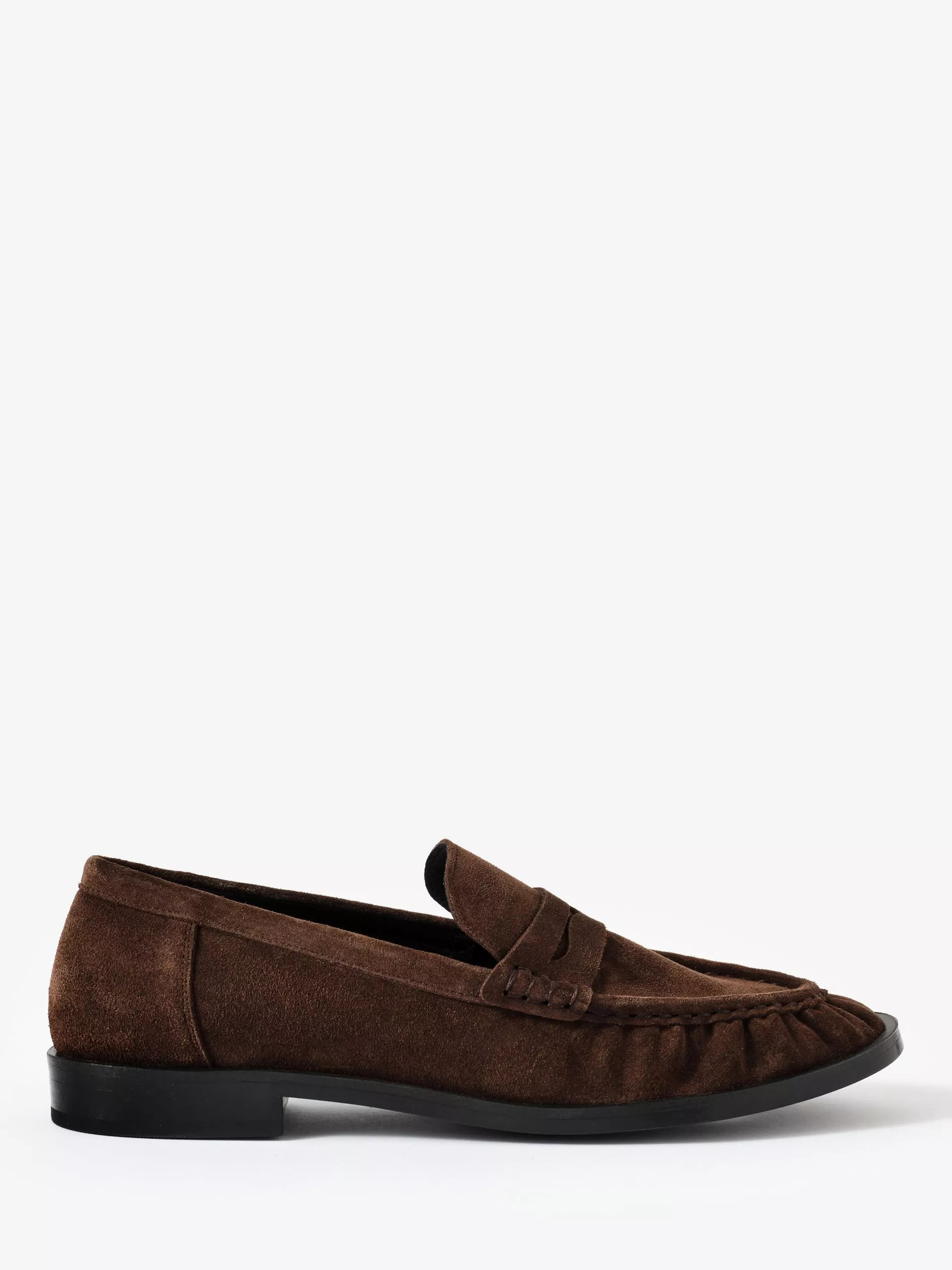 Mint Velvet Suede Round Toe Loafers | John Lewis (UK)