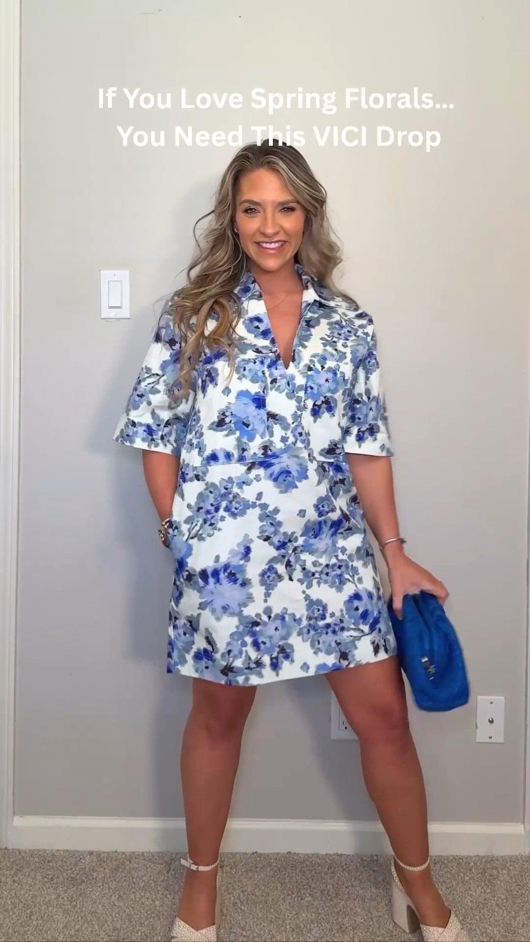 Floral prints and bright blue! @VICI has some of the best pieces

#LTKootd #LTKdayinmylife #LTKmomlife