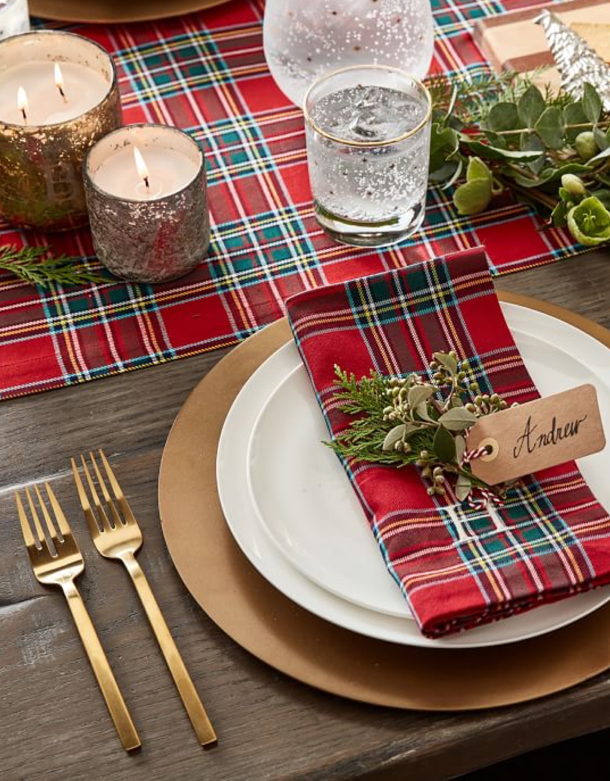 Set the table for the holidays! ✨🎄❤️  #hostess #holidayhostess #giftsforher

#christmas #christmasdecor #flatware #diningtable #entertaining #homedecor #home #plaid #dinnerware #markandgraham #placesetting #tartan #holidays #holidayparty #christmasparty #tablescape #champagne #holiday #holidays #xmas #christmastable 

#LTKhome #LTKparties #LTKSeasonal