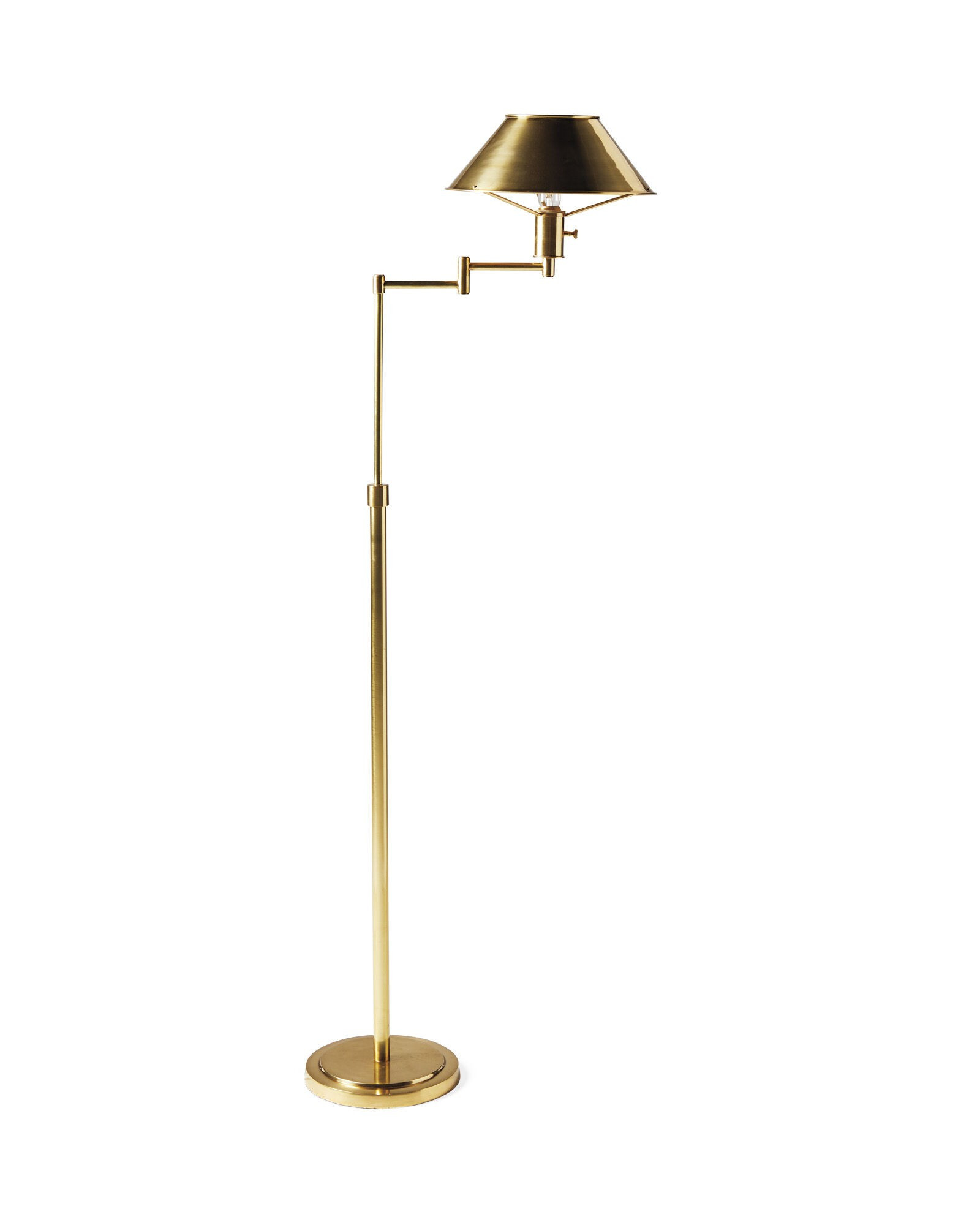 Amherst Swing Arm Floor Lamp | Serena and Lily