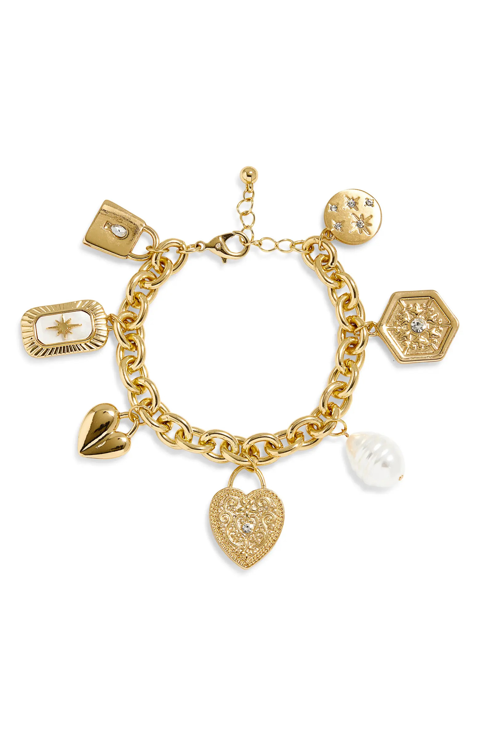 NORDSTROM RACK Sentiment Charm Bracelet | Nordstromrack | Nordstrom Rack