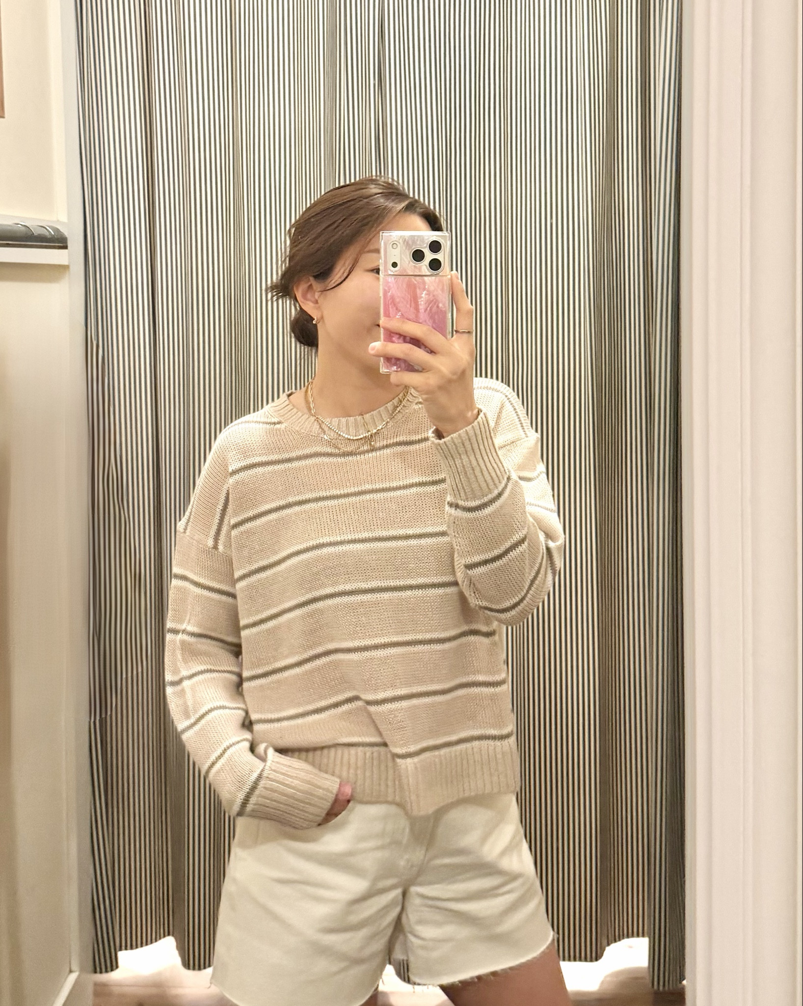 summer sweater!! 
100% linen 

#LTKootd #LTKSaleAlert #LTKgrwm