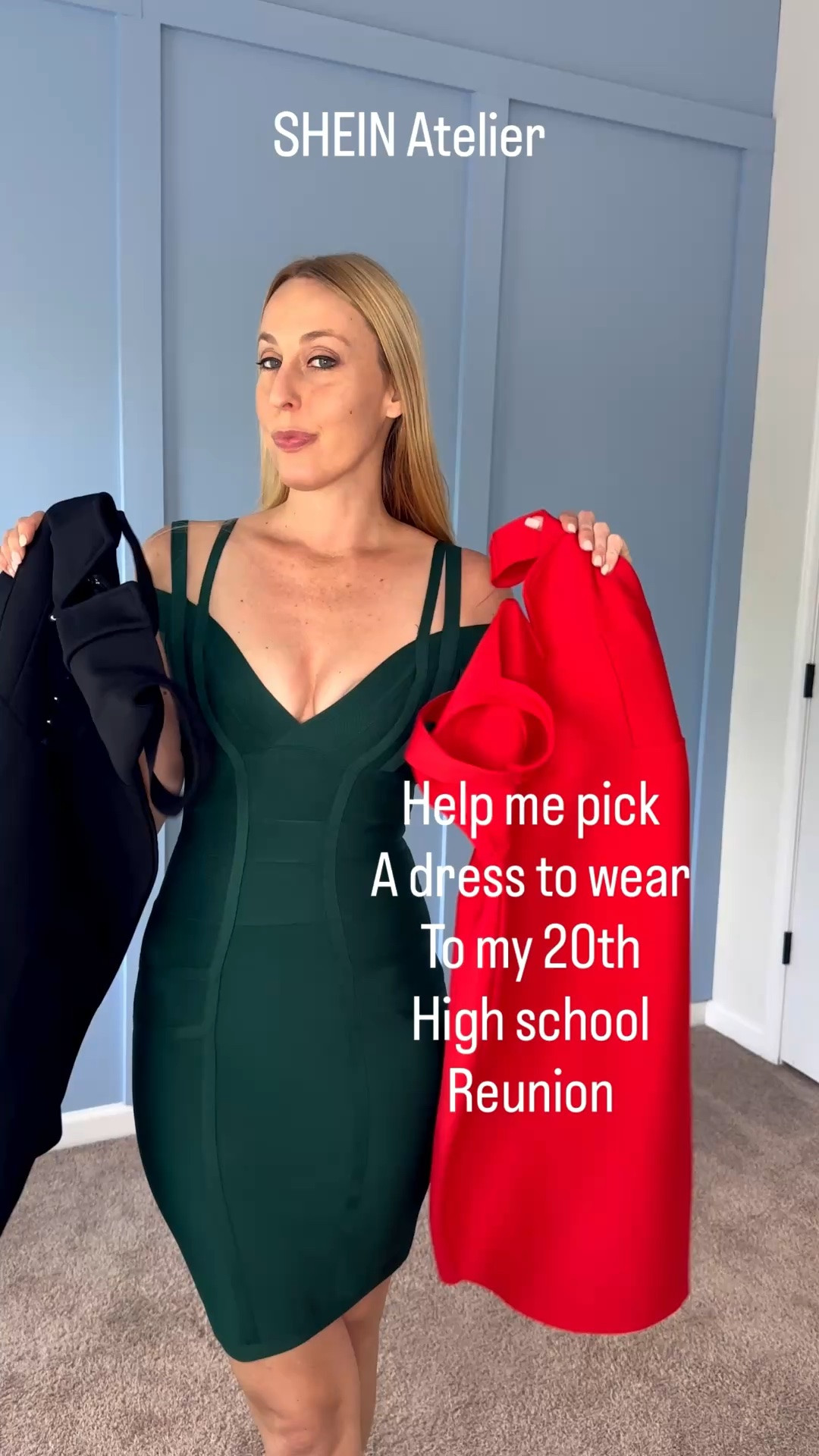 My 20th high school reunion is this summer 😮 

Help me pick a dress to wear to it 

🥳Download the SHEIN App to check out these amazing stores and unlock the latest fashion trends anytime, anywhere! Search & follow Deer Lady Party,SHEIN SXY,Hauture on SHEIN and use 🎫A6USkarissaluvhagemeister190 to enjoy exclusive discounts! 🦋
@sheinofficial @shein_us
#SHEINtrends
#sheinpartner