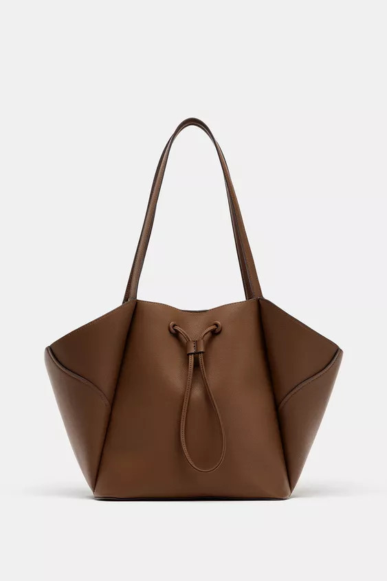 MAXI TOTE BAG WITH DETAILS | Zara UK