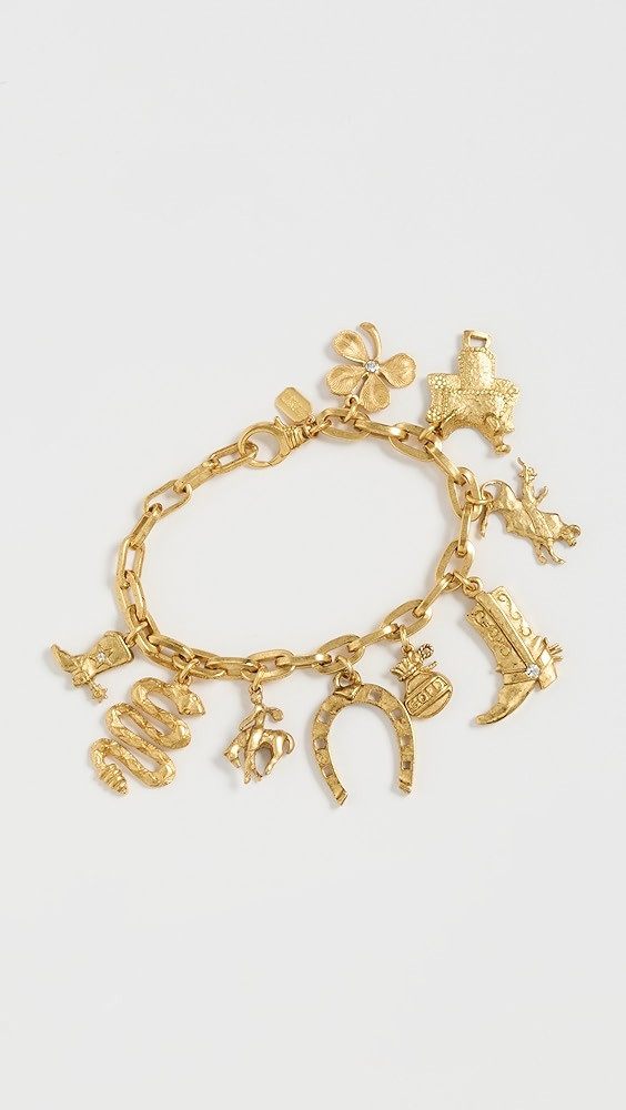 Elizabeth Cole Caballo Bracelet | Shopbop, Western Charm Bracelet  | Shopbop