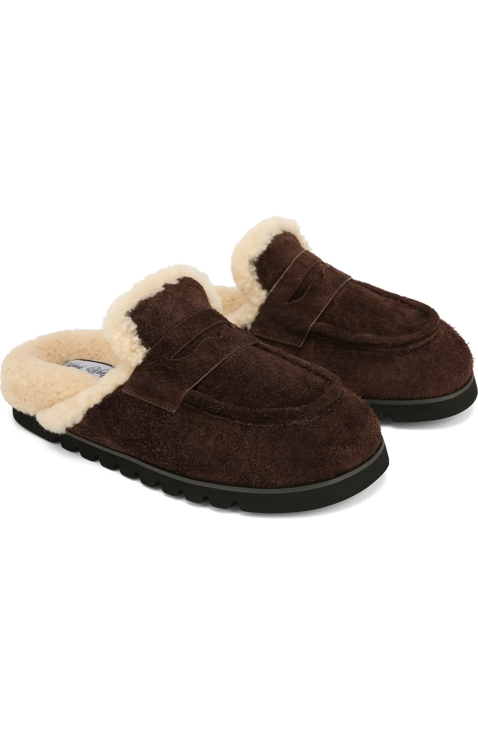 Naked Wolfe Cord Hairy Suede Slipper | Nordstrom | Nordstrom