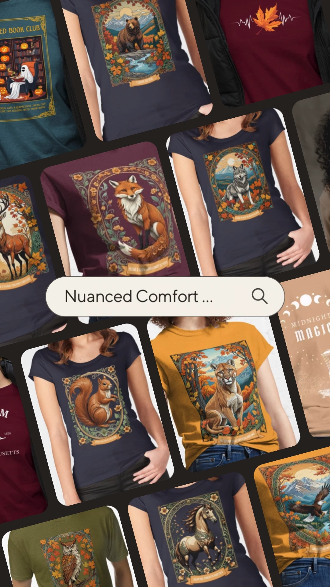 Super cute Autumn Animals, Autumn colors, Autumn leaves, and Autumn feels 😍🍁💫 Yes, I’d wear them all…. OBSESSED 😍 LOVE Fall 🍁❤️😍💫 … Nuanced Comfort is on Red bubble and Etsy and a new start up. Currently, these cute cottage core vibe Autumn Animals are just on Redbubble, so I will link those links ❤️❤️❤️

#NuancedComfort #Autumn #Fall #AutumnAnimals #AutumnColors

#LTKSeasonal #LTKFallSale #LTKVideo