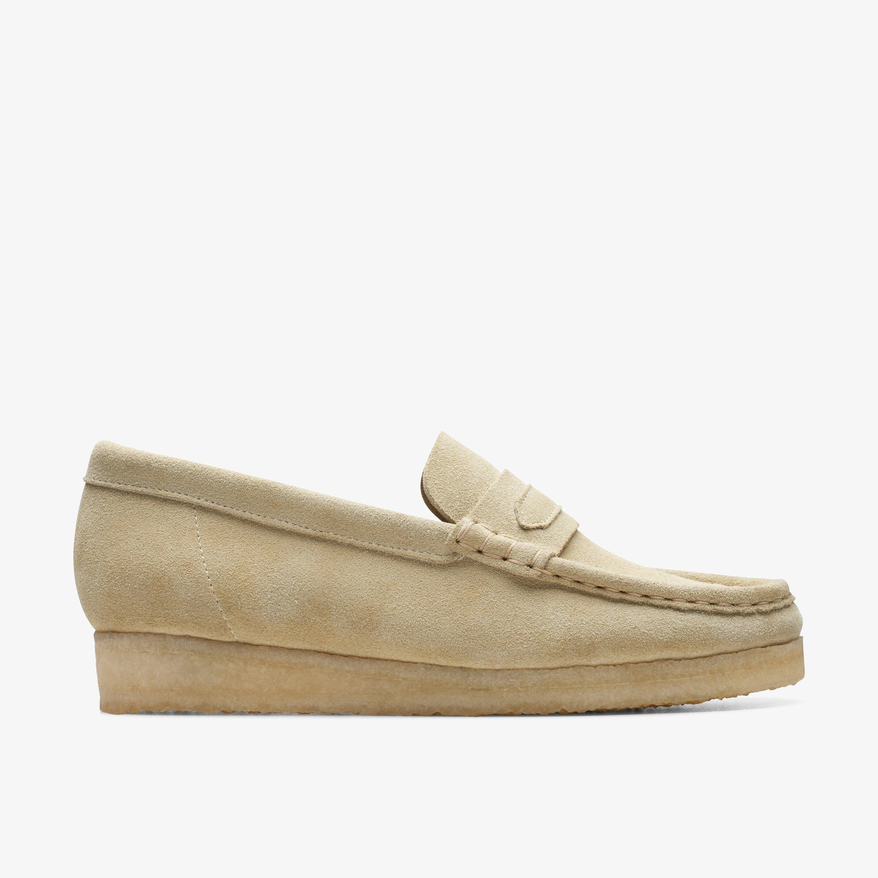WOMENS Wallabee Loafer Maple Suede Shoes | Clarks US | Clarks (US)