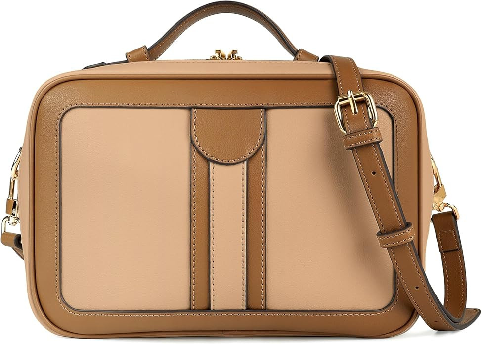 Anti Theft Crossbody Bag for Women Trendy, Rfid Blocking Crossbody Purse Travel Bag Top Handle Sm... | Amazon (US)