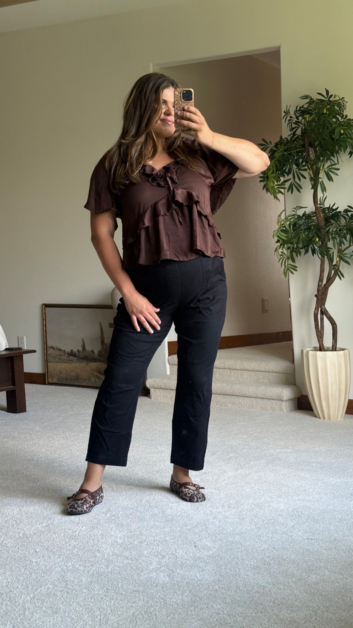 Old Navy fall new releases are finally here! This would be the cutest work or teacher outfit but this top would also be so cute paired with a pair of straight or skinny jeans! I’m wearing size XL and 12/large in the pants

#Midsize #Teacher #OldNavy #Fall #Size14

#LTKSeasonal #LTKMidsize #LTKWorkwear