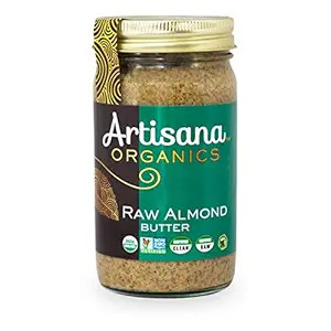 Artisana Organics Raw Almond Butter, 14oz | No Sugar Added, No Palm Oil, Vegan, Paleo and Keto Fr... | Amazon (US)