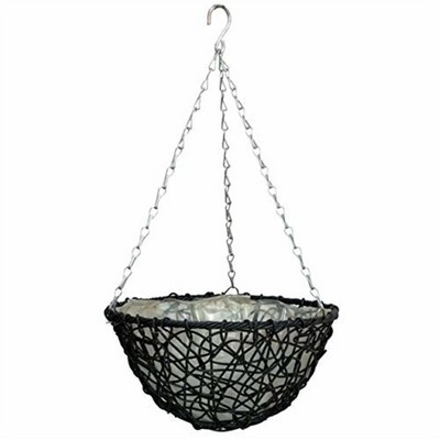 Gardener's Select Resin Hanging Basket, Dark Blue, 16in | Target