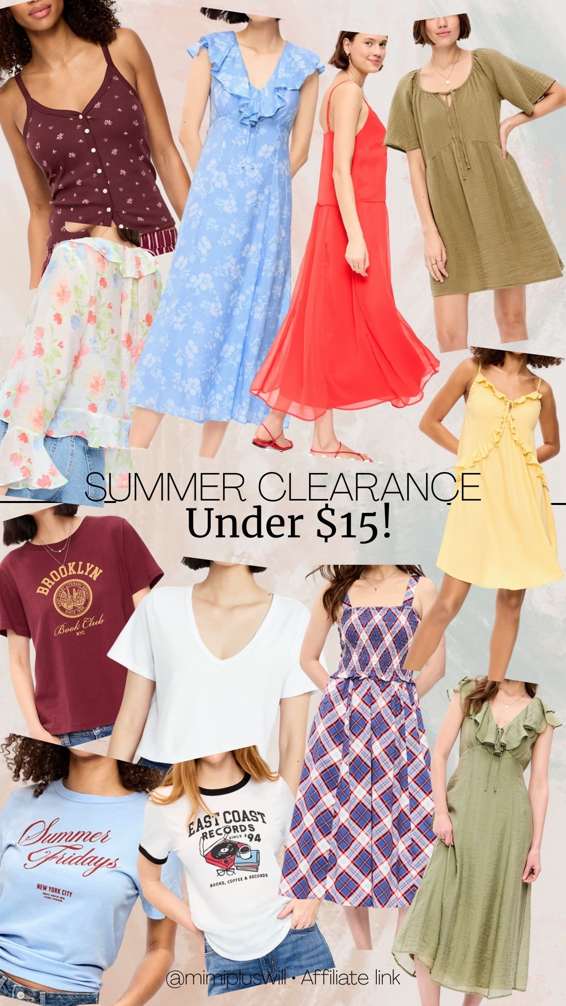 Summer clearance under $15 at old navy! T shirts are all $5 today!!

Summer dress | summer outfits | summer vacation | petite | t shirts 
Follow @mimipluswill for more!

#LTKootd #LTKPetite #LTKSaleAlert