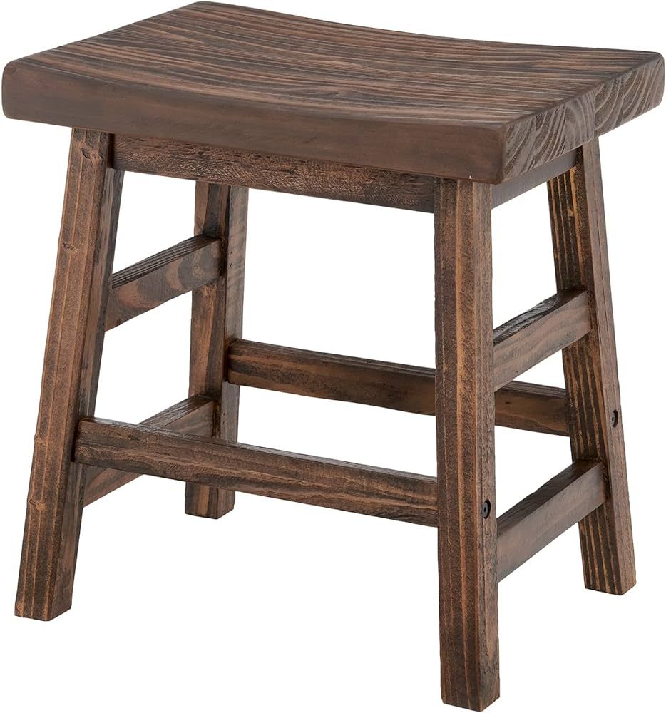 Alaterre Furniture Pomona 14" W x 19" D x 20" H Reclaimed Solid Wood Natural Finish Farmhouse Bar... | Amazon (US)