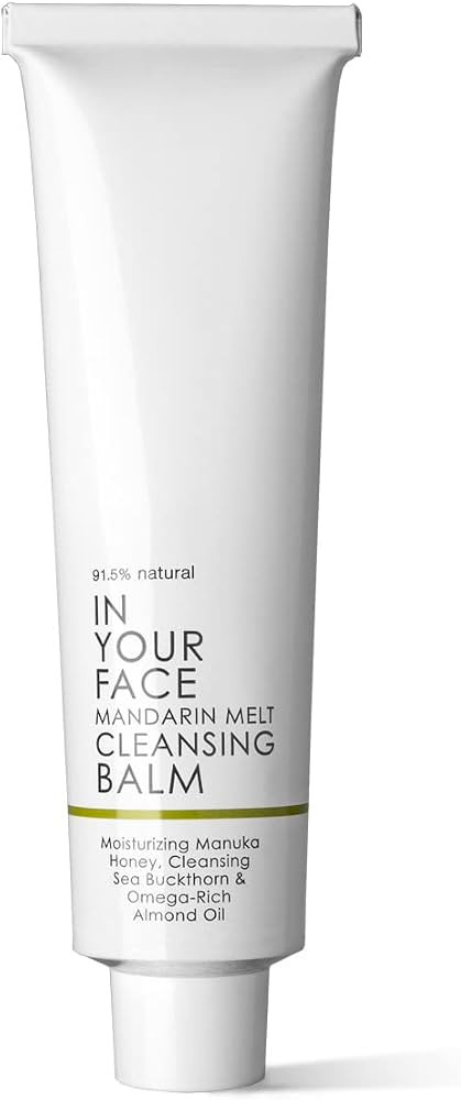In Your Face MANDARIN MELT CLEANSING BALM | Nourishing, anti-aging cleansing soufflé | 3.3 oz. | Amazon (US)