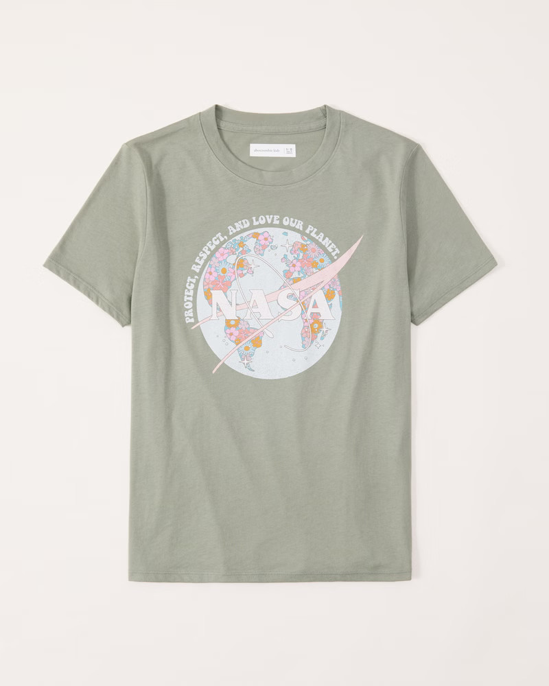 oversized nasa graphic tee | Abercrombie & Fitch (US)