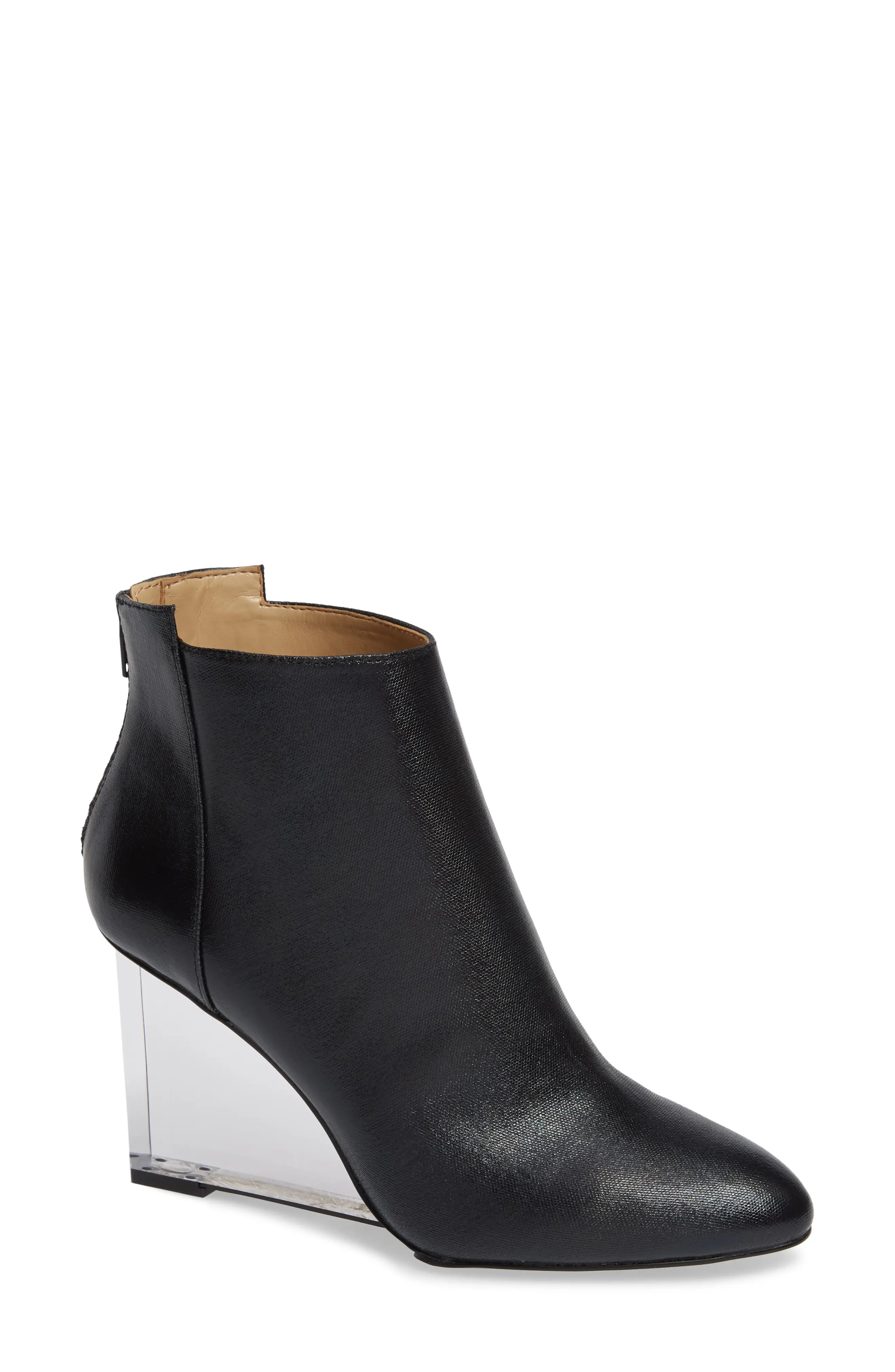 Women's Katy Perry Mona Clear Wedge Bootie | Nordstrom