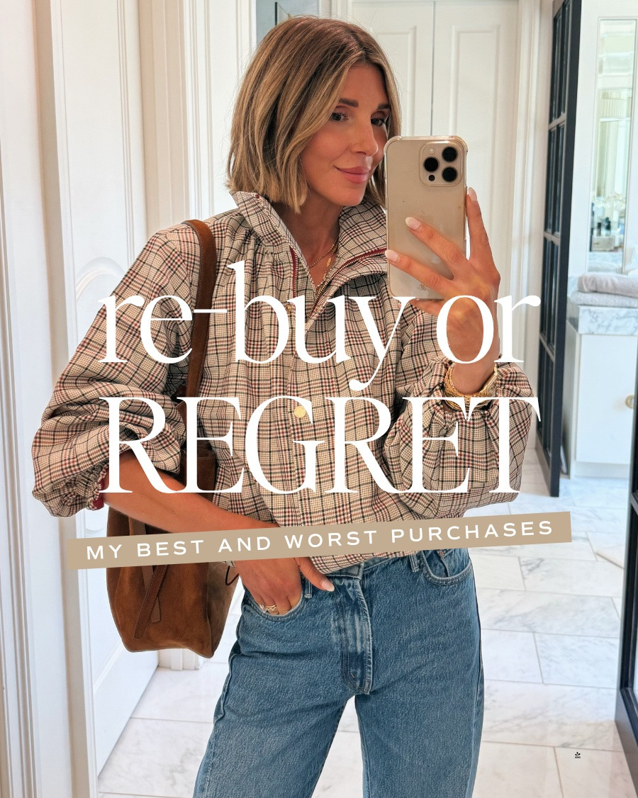 Luxury regrets, forever rebuys. 👏🏻 Sharing the purchases I'd skip if I could do it over... and the ones I'd repurchase a hundred times. Which one surprised you the most? Everything is linked in my LTK! 💛

#LTKsummer #LTKjeans #LTKsale