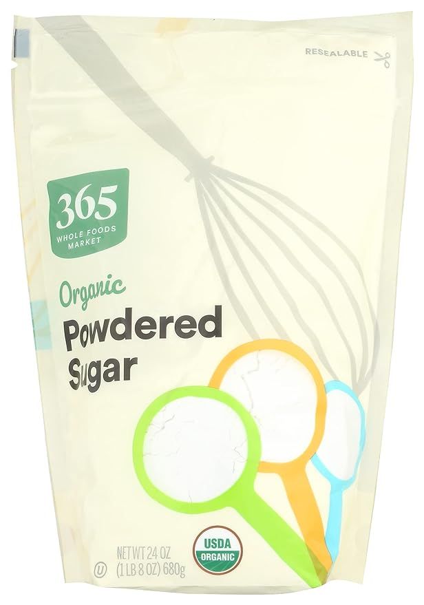 365 by Whole Foods Market, Sugar Powdered Organic, 24 Ounce | Amazon (US)