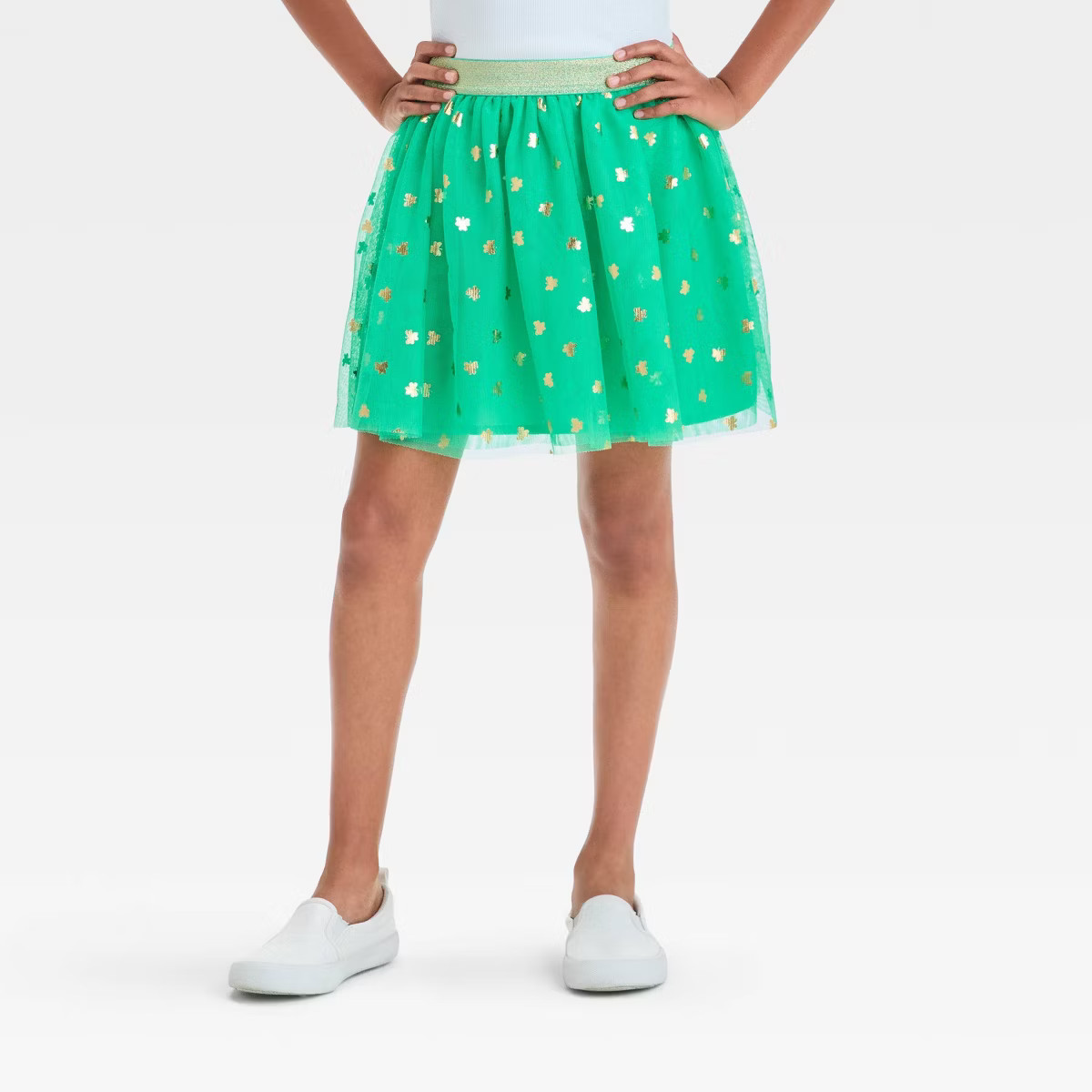 Girls' St. Patrick's Day Tutu Skirt - Cat & Jack™ Bright Green | Target