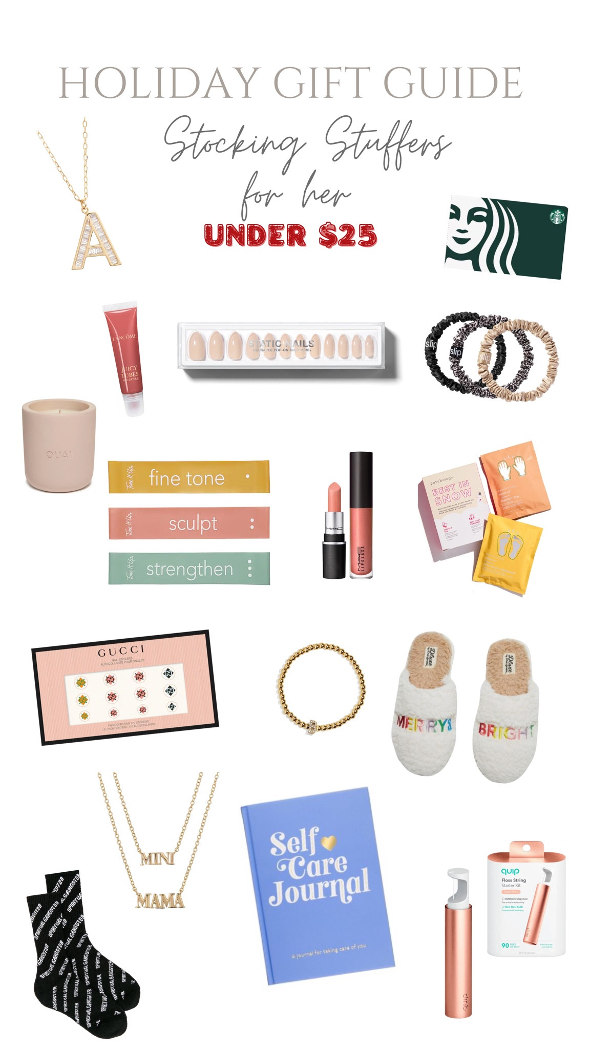 Stocking Stuffers for her UNDER $25! 🎁