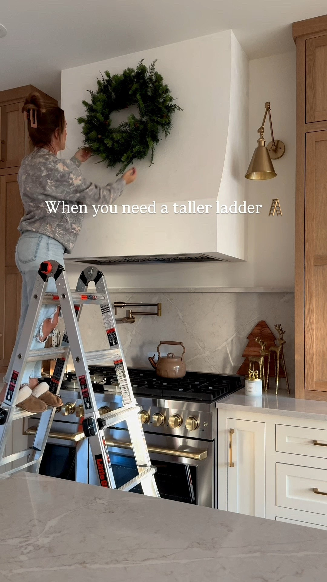 #ad My favorite extension ladder y’all!! My favorite size extends to 14 ft 🙌🏼 Grab one during  @loweshomeimprovement Black Friday deals! 

#LTKCyberWeek #LTKHoliday #LTKHome