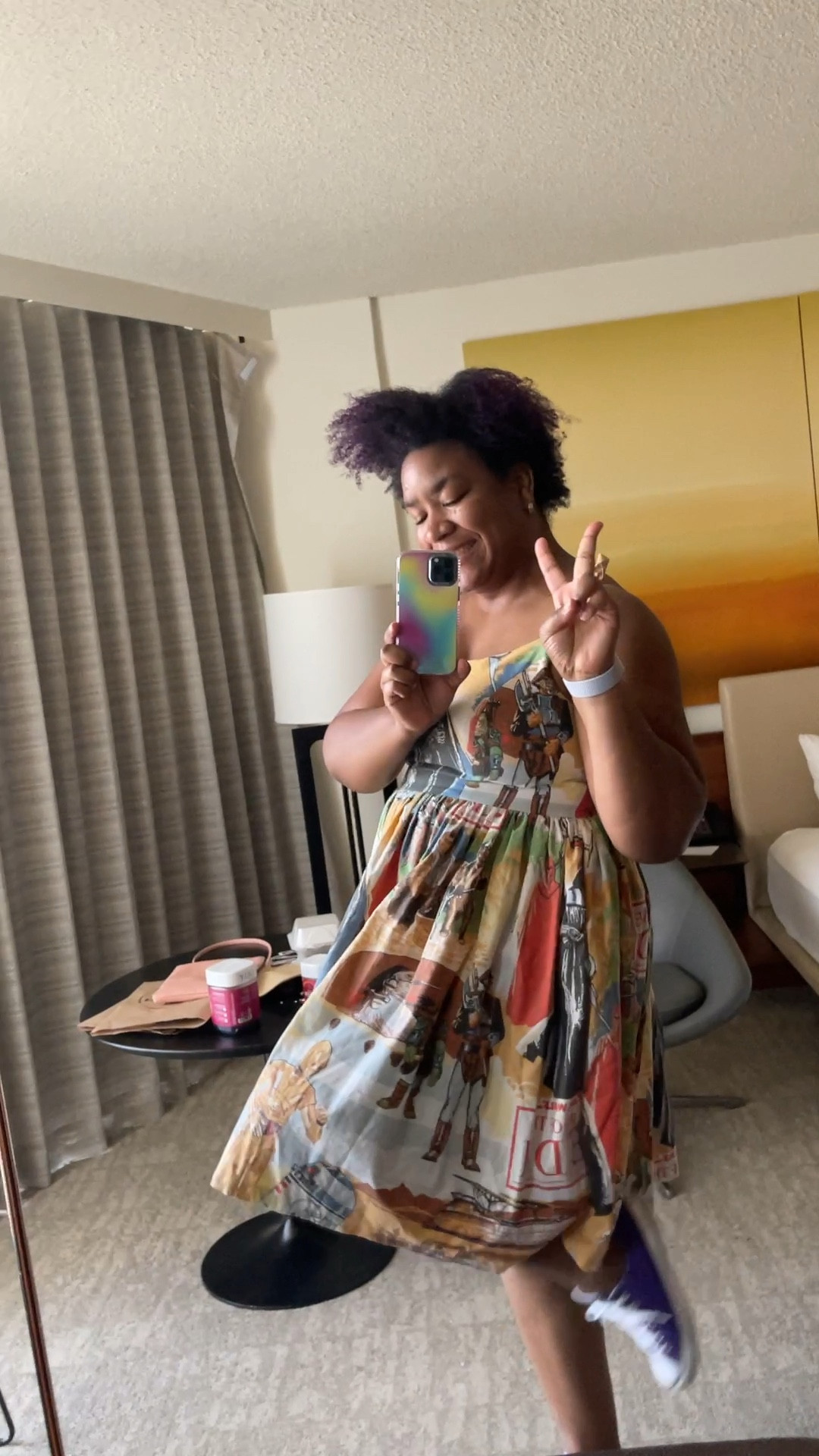 Vintage Bedsheet dress and chucks!! 

My BFF made this dress for me two years ago but there are lost of people who either sew or can buy off a seller on Etsy!

And my signature purple chuck Taylor 

#LTKSeasonal #LTKshoecrush