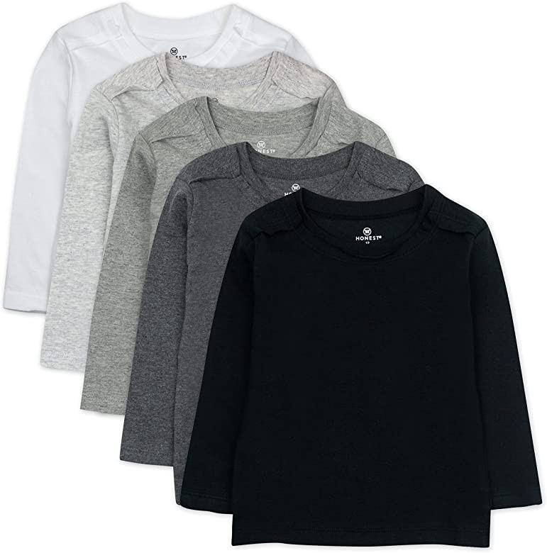 HonestBaby Organic Cotton Long Sleeve T-Shirts Multipack | Amazon (US)