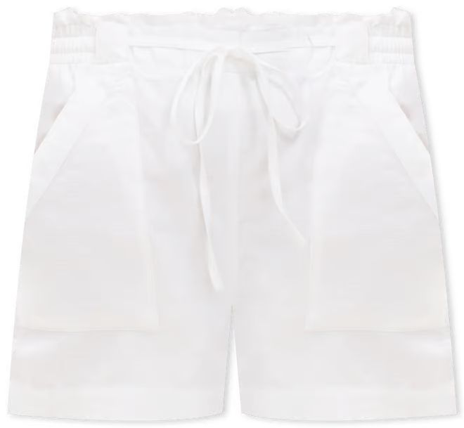 Pull On Linen Cotton Shorts | LOFT