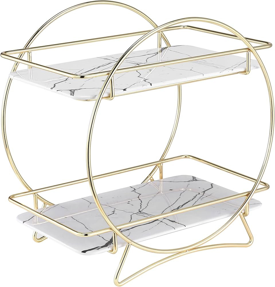 Cosmetic Storage Rack-Easy to Organize Premium Bathroom Countertop Makeup Brush Holder for Dresse... | Amazon (US)