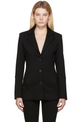 REMAIN Birger Christensen - Black Usana Blazer | SSENSE