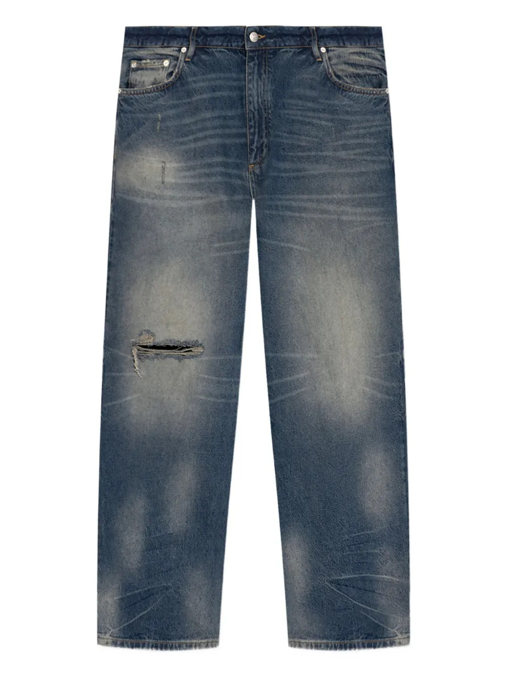 MISBHVdistressed-knee jeans | Farfetch (BR)